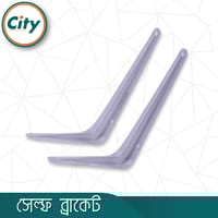 ২ পিস ওয়াল মাউন্ট শেল্ফ ব্রাকেট ওয়াল র‍্যাক এল ক্লাম্প_img_2