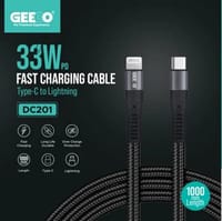 Geeoo DC 201 Type C To Lightning 33w PD Charging Cable_img_0