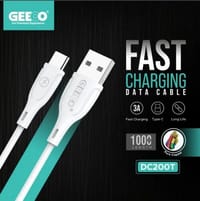 Geeoo DC 200T Type-C Pure Copper Fast Charging Cable_img_0