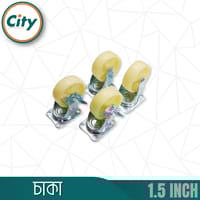 ৪ পিস সেট ১.৫ ইঞ্চি চাকা সর্বজনীন সুইভেল কাস্টার হুইল ট্রলি ফার্নিচারের জন্য রোটেটিং চাকা_img_2