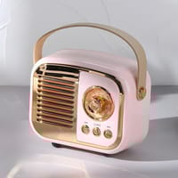 Creative Vintage Bluetooth Speaker – Portable & Rechargeable_img_1