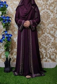 Embroidery Borka with Hijab_img_0