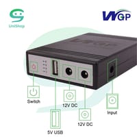 Mini UPS WGP103 51212 Volt for Router, Onu, CCTV + Charge_img_2