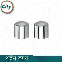 ২ পিস পর্দার পাইপ ক্যাপ স্টেইনলেস স্টিল নিকেল পালিশ করা পর্দার পাইপ হেড ১ ইঞ্চি পাইপের জন্য_img_2