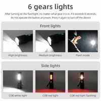 Joykaly YG-031 High Power Rechargeable LED Torch Light_img_6