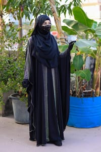 Premium Abaya Borka with Hijab_img_2