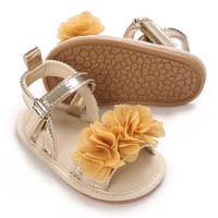 Baby Girls Anti-Slip Sole Flower Sandals (6 to 18 Months)_img_1