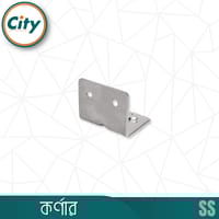 ৫ পিস স্টেইনলেস স্টিলের কর্নার ব্রেস অ্যাঙ্গেল ব্র্যাকেট সিলভার টোন_img_4