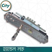 উচ্চ সুরক্ষার বড় আকারের হ্যান্ডেল লক অতিরিক্ত নব সহ প্রধান দরজার জন্য অ্যান্টিক রঙের দরজার লক Door Lock_img_2