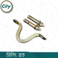 ১ সেট সিলিং মাউন্ট হুক ফ্যান হুক দোলনা হুক ঝুলন্ত হুক রয়েল বোল্টসের সাথে_img_1