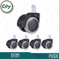 ৫ পিস সেট চেয়ার চাকা হেভী হোম অফিস কম্পিউটার চেয়ারের জন্য পুশ সিস্টেমের হুইল_img_1