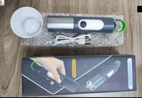 Rechargeable LED Flashlight with Lamp Cover | USB Charging Torch | Portable Emergency Light Torch with Lamp Cover | Digital Thunder X Portable & Compact Light_img_1