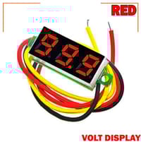 LED Display Mini 0.28 inch DC 0 -100V Digital Voltmeter 100V Volt Panel Indicator Monitor Voltage Meter-1PCS - Compact Digital Voltmeter -Red_img_4