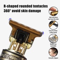 Rechargeable Vintage T9 Hair Cutting Machine Hair Trimmer_img_2