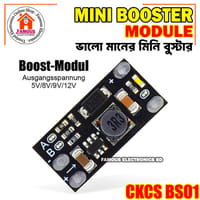 Mini DC-DC Boost Step Up 3V 3.2V 3.3V 3.7V 5V 9V to 12V Voltage Regulator PCB Board Module Can Set 5V/ 8V/ 9V - Compact DC-DC Converter_img_0