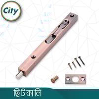 ৮ ইঞ্চি স্টেইনলেস স্টিল ফ্লাশ মাউন্ট টাওয়ার বোল্ট কনসিল ছিটকানি ফোল্ডিং ডোর বোল্ট অ্যান্টিক রঙের_img_3