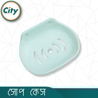 বাথরুমের সাবান কেস প্লাস্টিকের সাবান হোল্ডার সাদা ১ পিচ_img_1