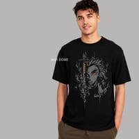 NoveOne N25040– Premium Oversized T-Shirt (Color: Black )_img_0