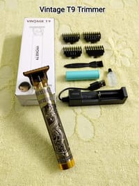 Vintage T9 Hair Cutting Machine Hair Trimmer Recharge Professional Cordless Hair Trimmer_img_2