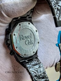 Audemars Piguet Royal Oak Chronograph Black Dial-Black Stainless Steel AA_img_2