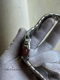 Audemars Piguet Royal Oak Chronograph Black Dial-Silver Stainless Steel AA_img_1