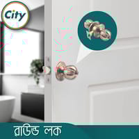 প্রিমিয়াম মানের রাউন্ড লক উচ্চ সুরক্ষা রাউন্ড লক কাঠের দরজার লক অ্যান্টিক রঙের ডোর লক_img_5