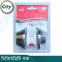 সিকিউরিটি লক ওয়ান সাইড কী ওয়ান সাইড নব সিস্টেম ডেডবোল্ট ডোর লক অ্যান্টিক ব্রাশ কালার দরজার লক_img_2