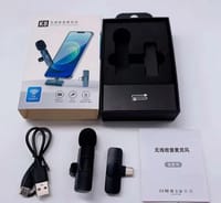 K8 Wireless Microphone for YouTube Vlogging, Video Recording Online Classes with Noise Cancellation Mic Supports_img_1