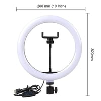 10 inch LED Ring Phil Light Ringlight Photography Beauty Light_img_1