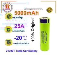 NCR-21700T 5000mAh li-ion battery 25A High Capacity NCR21700T 3.7V Lithium-ion Battery_img_7