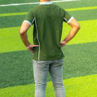 Premium Quality Piping Cut & Sew Design Pique Polo - Forest grn_img_1