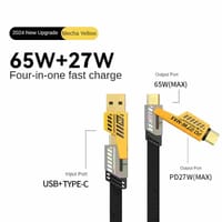 RECRSI 4-in-1 65W Fast Charging Data Cable – USB-C & Lightning_img_0