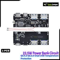 QC4.0 QC3.0 LED Dual USB Mobile Power Bank Module | 5V 4.5A 22.5W Micro/Type-C USB Charging with Temperature & Circuit Protection_img_1