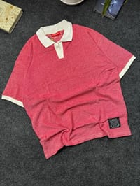 OLD MONEY PK WASH POLO (Rose Red)_img_2