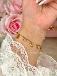 Round square charm bracelet_img_0