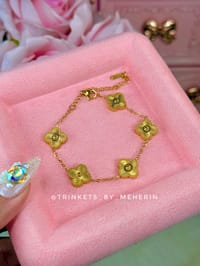 Golden clo*ver bracelet_img_2