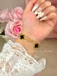 Double layer clover bracelet_img_0