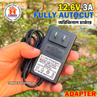 12.6V 3A Lithium-ion battery Adapter Charger with lithium battery full charge LED indicator Option 12V 3A 36W AC 100-240V_img_2