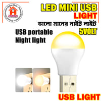 1 PCS USB Plug Night Light Mini USB Book Reading Lamp Computer Mobile Power Bank Rechargeable Light Eye Protection Bedside Light_img_4