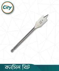 ২ পিস ১৯ মিমি কনসিল বিট কাঠের ফ্ল্যাট ড্রিল বিট হেক্স শ্যাঙ্ক উড ওয়ার্কিং স্পেড ড্রিল বিট_img_1