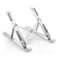 Aluminum Alloy Adjustable Portable Folding Notebook Stand Foldable Laptop Stand_img_1