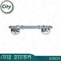 ৮ ইঞ্চি দরজার হ্যান্ডেল নিকেল পালিশ করা দরজার হাতল কাঠের দরজার হ্যান্ডেল_img_2