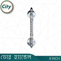 ৮ ইঞ্চি দরজার হ্যান্ডেল নিকেল পালিশ করা দরজার হাতল কাঠের দরজার হ্যান্ডেল_img_3