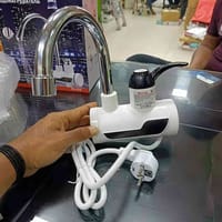 Electric Digital Display Instant Hot Water Tap With Hand Shower_img_1