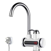 Electric Digital Display Instant Hot Water Tap With Hand Shower_img_3