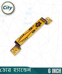 ৬ ইঞ্চি ডোর হ্যান্ডেল স্টেইনলেস স্টিল অ্যান্টিক ব্রাস পলিশ দরজা টানার হাতল_img_0