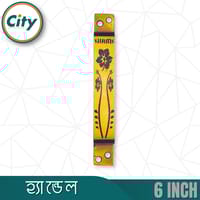 ৬ ইঞ্চি ডোর হ্যান্ডেল স্টেইনলেস স্টিল অ্যান্টিক ব্রাস পলিশ দরজা টানার হাতল_img_2