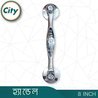 ৮ ইঞ্চি দরজার হ্যান্ডেল নিকেল পালিশ করা দরজার হাতল কাঠের দরজার হ্যান্ডেল_img_2