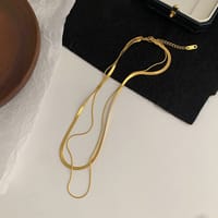 Two layer attached sn'akechain_img_1