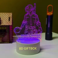Acrylic Multicolor Night Lamp (PUBG)_img_0